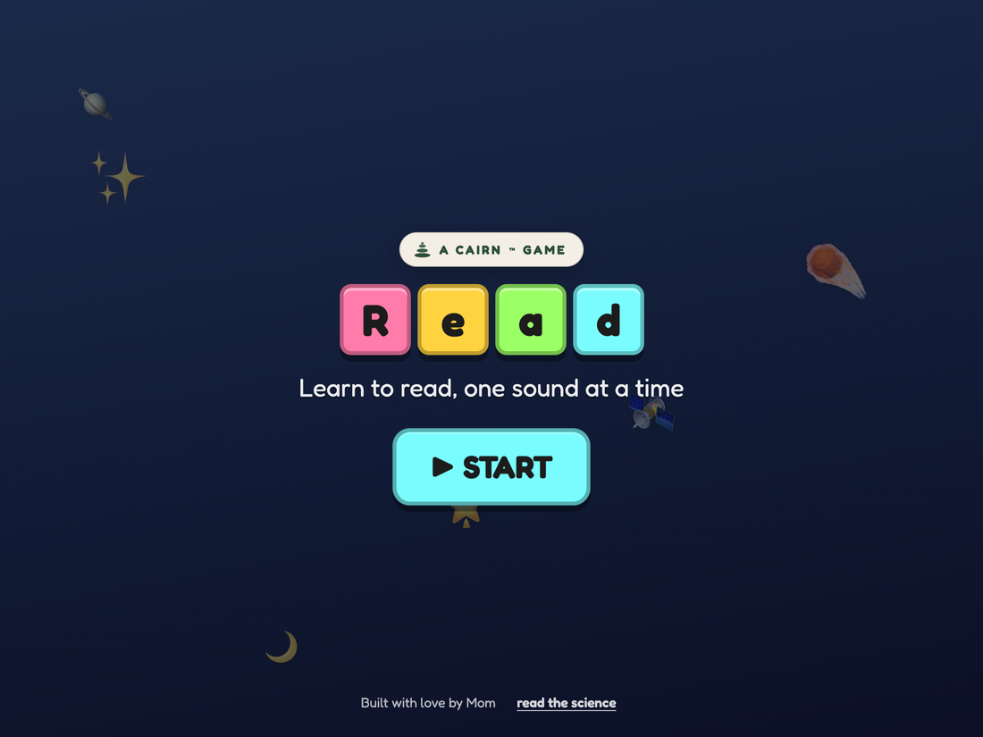Cairn Read home screen